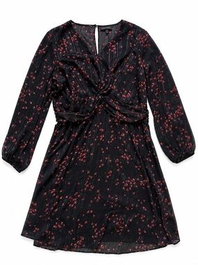 Lane Bryant floral mini dress